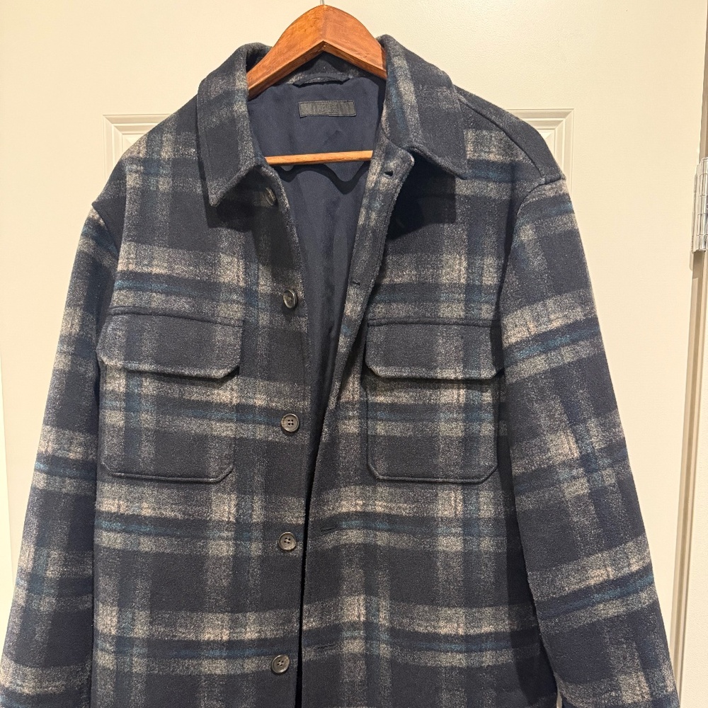 Uniqlo Plaid Flannel Jacket Medium